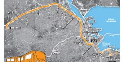 Mapa ng BRT TransBrasil