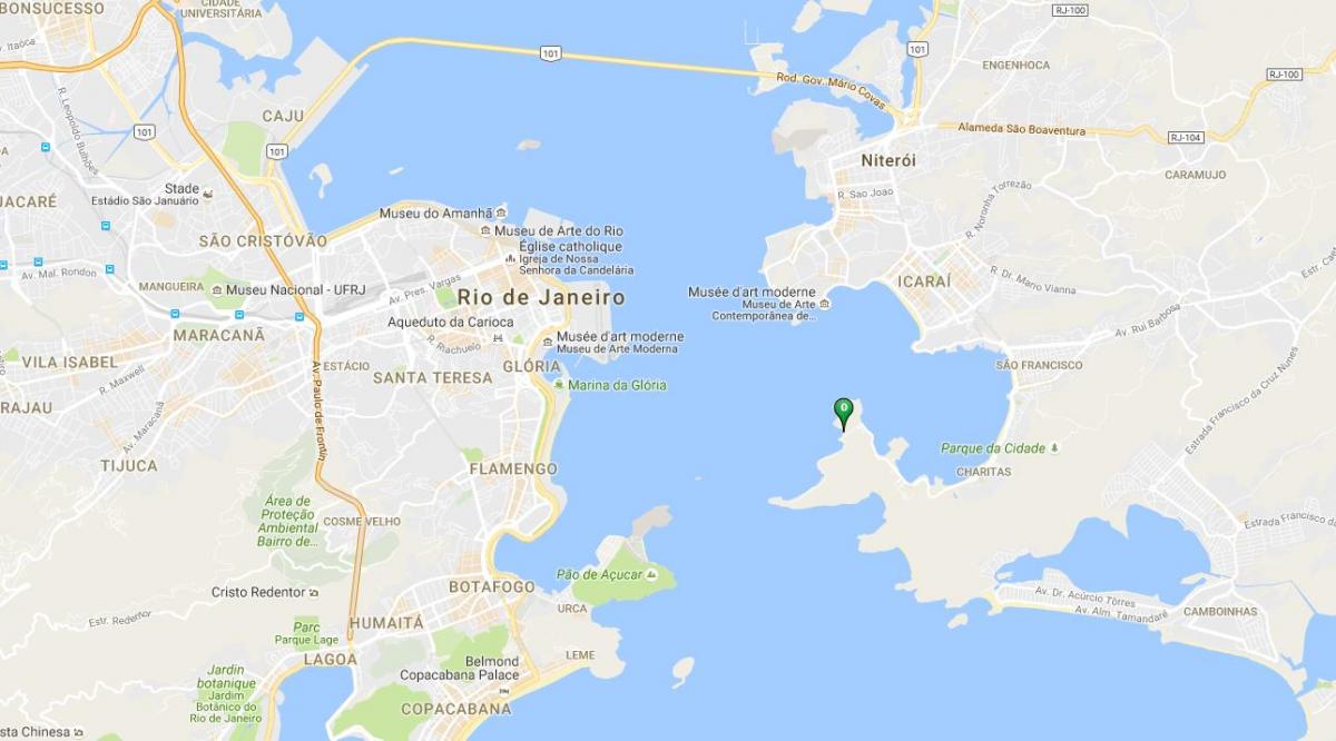 Mapa ng beach Adão