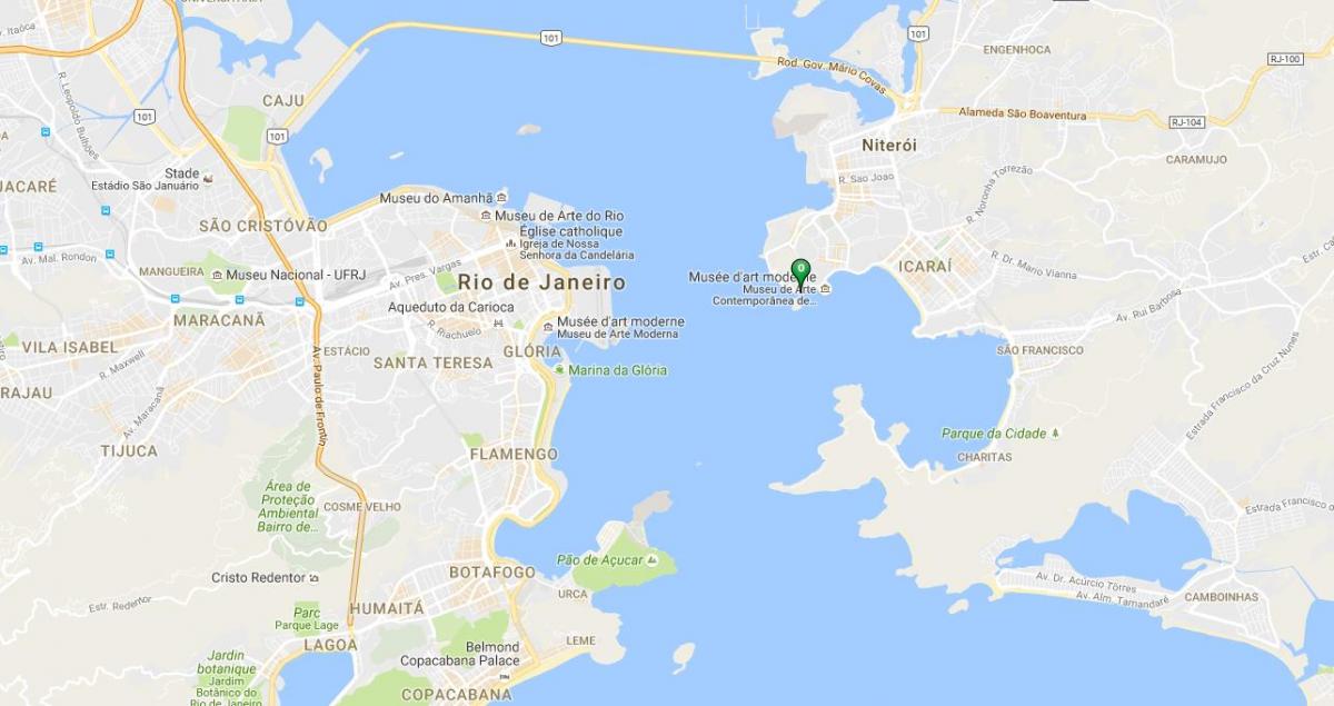 Mapa ng beach Boa Viagem