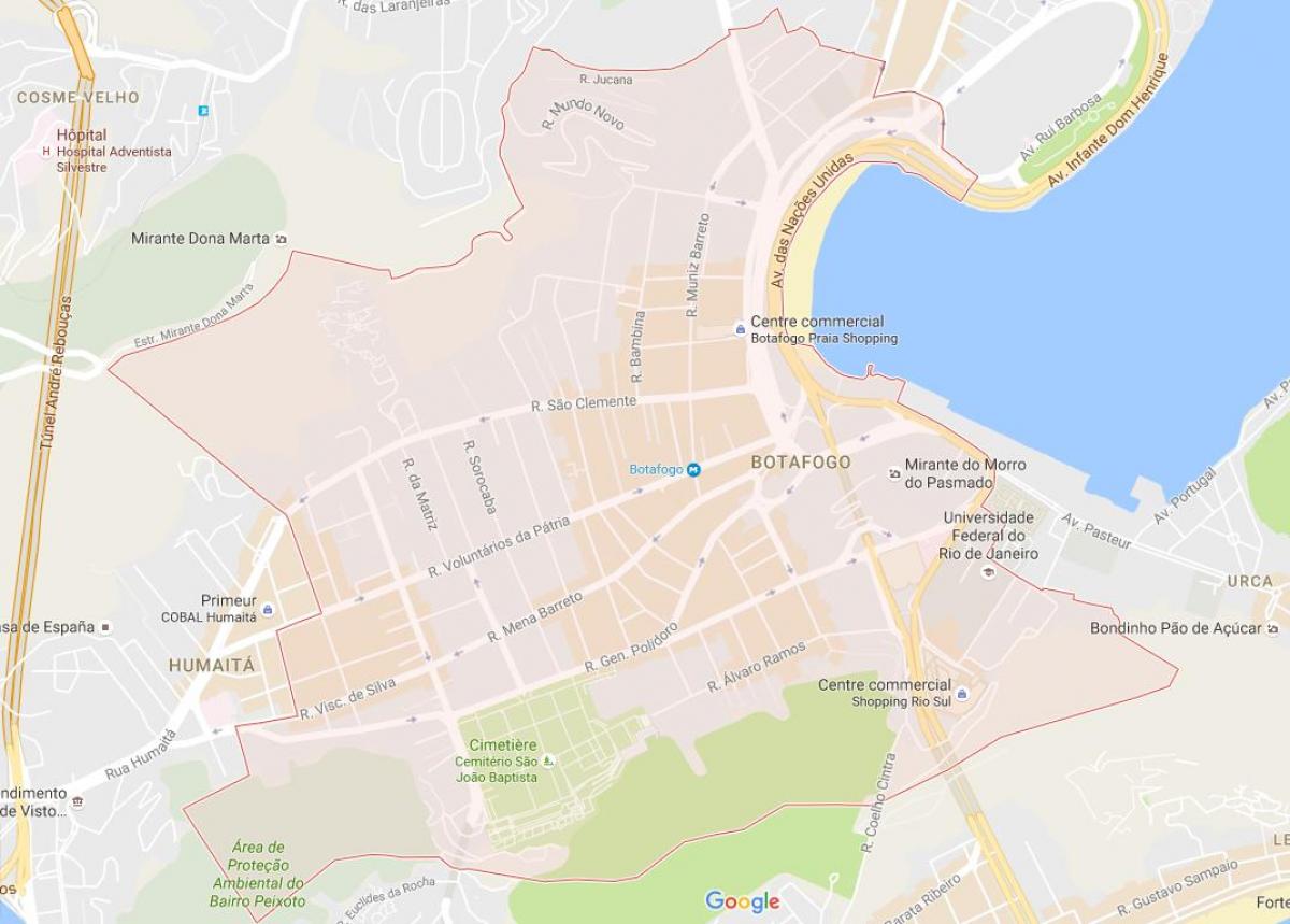 Mapa ng Botafogo