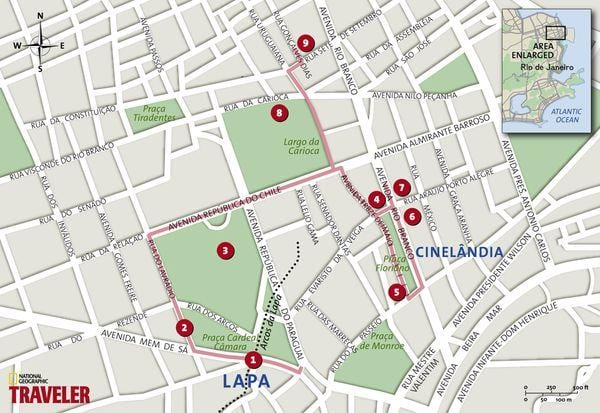 Mapa ng Cinelândia