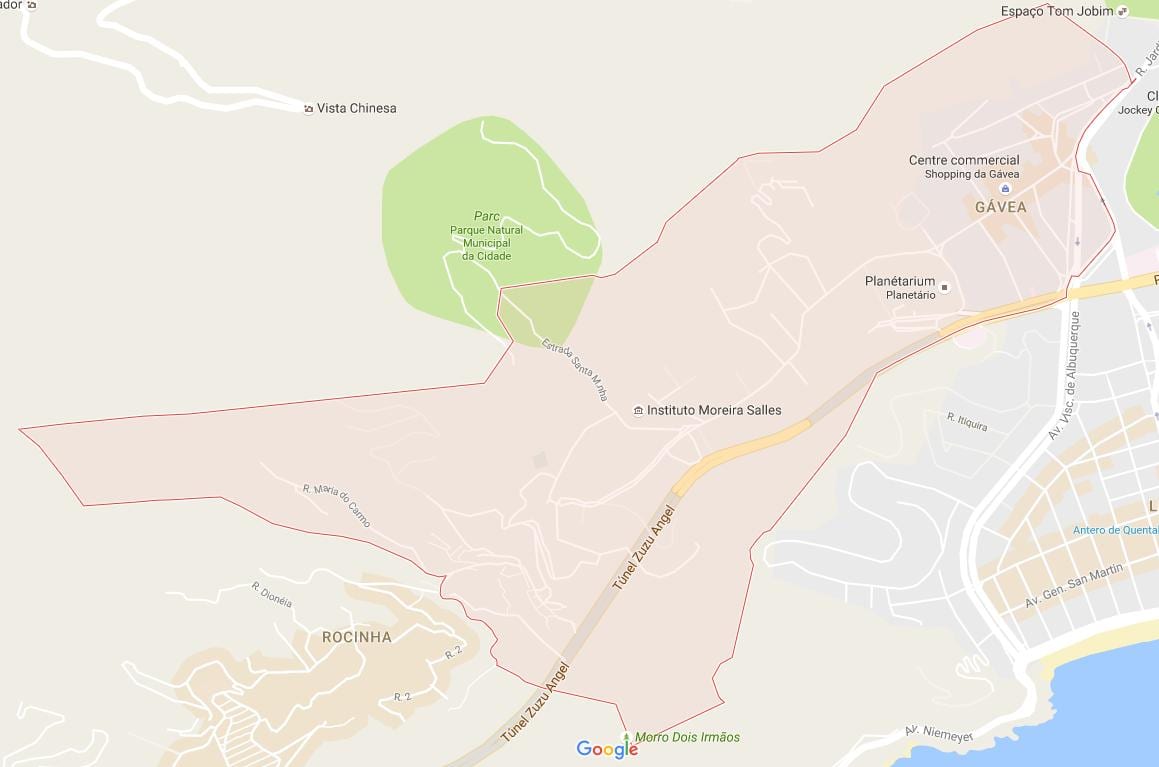 Mapa ng Gávea