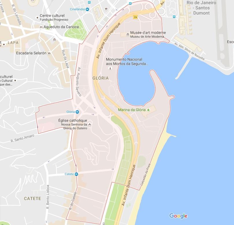 Mapa ng Glória