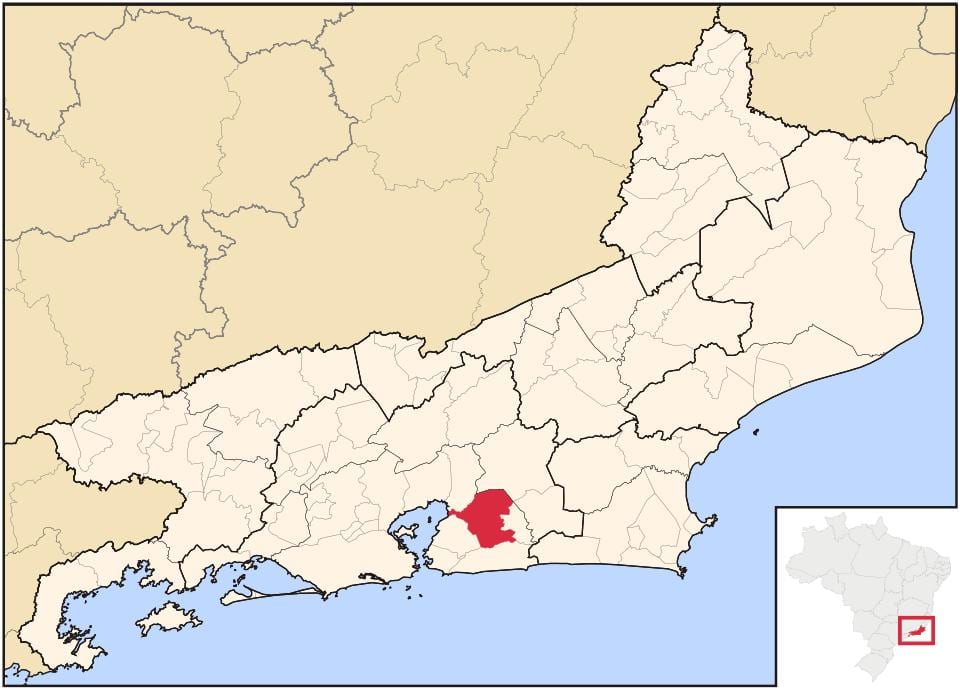 Mapa ng Itaboraí