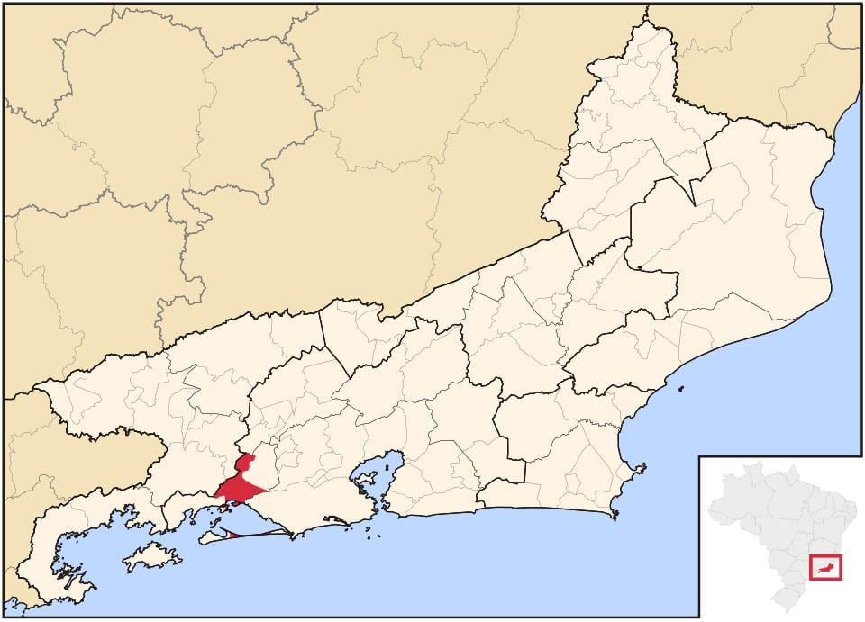 Mapa ng Itaguaí