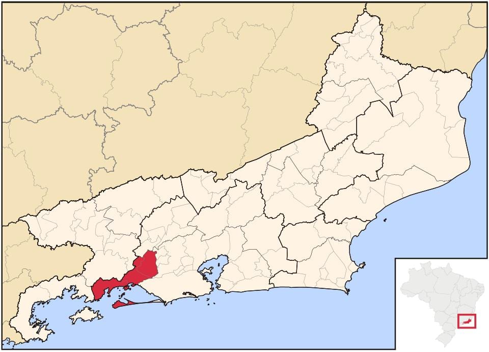 Mapa ng Itaguaí
