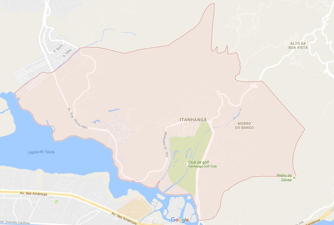 Mapa ng Itanhangá