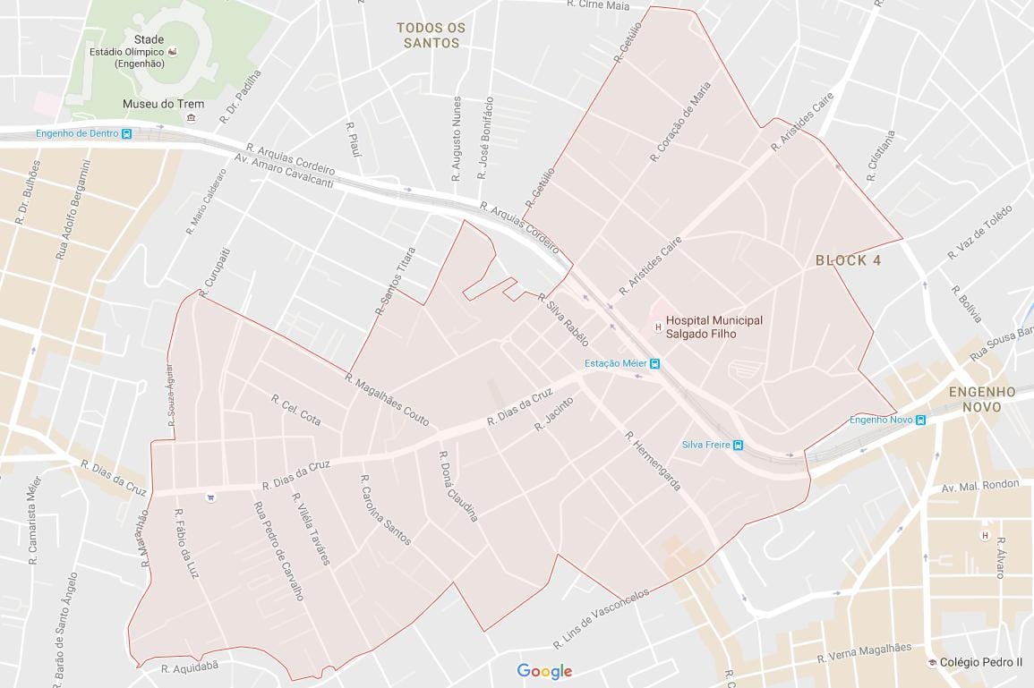 Mapa ng Méier