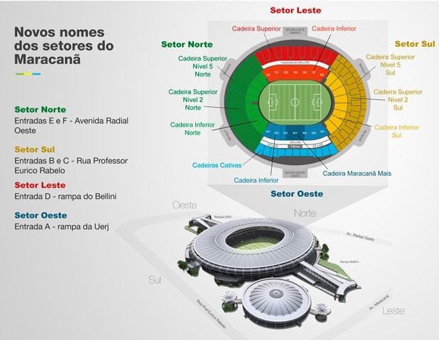 Mapa ng Maracanã