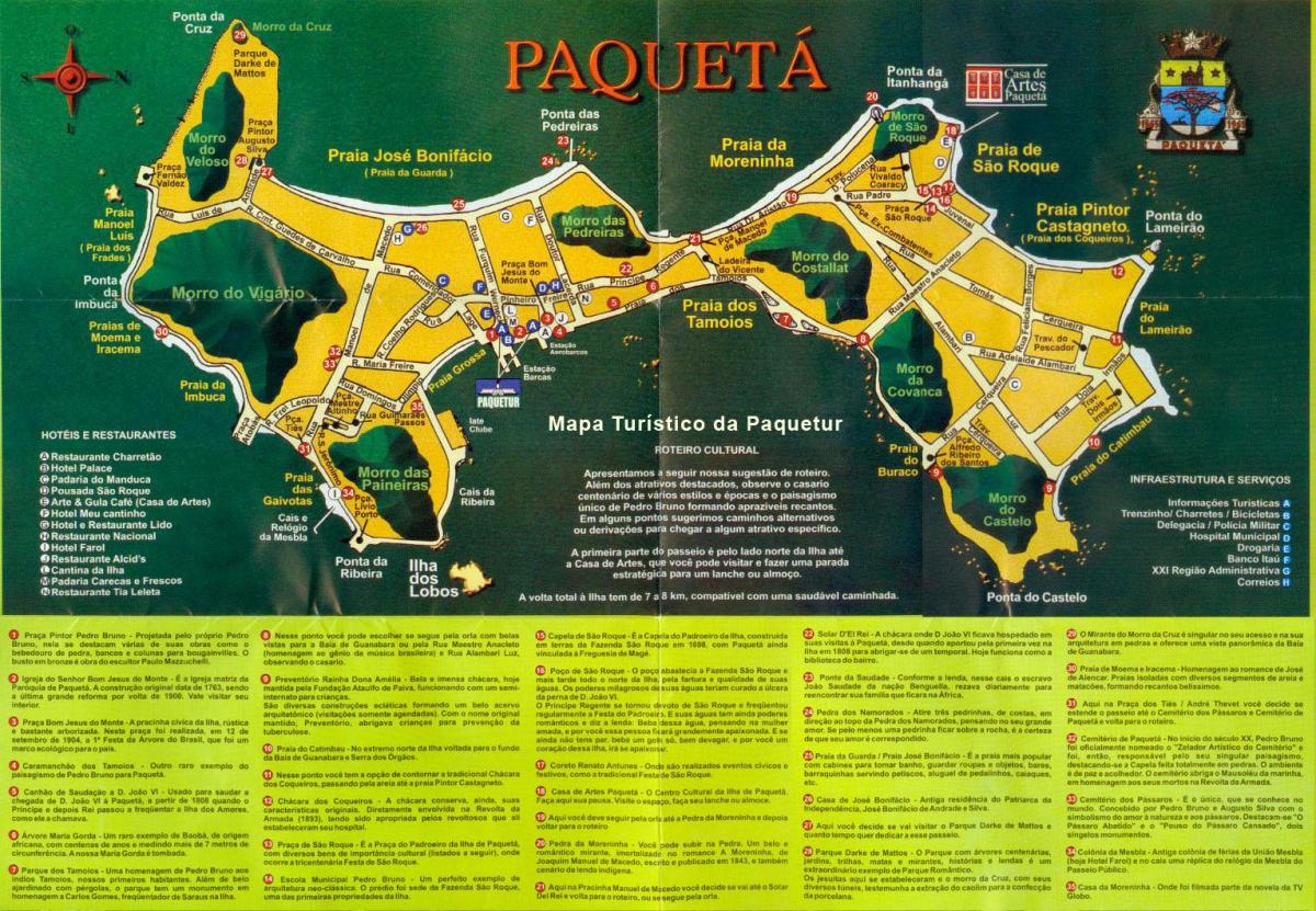 Mapa ng Paquetá
