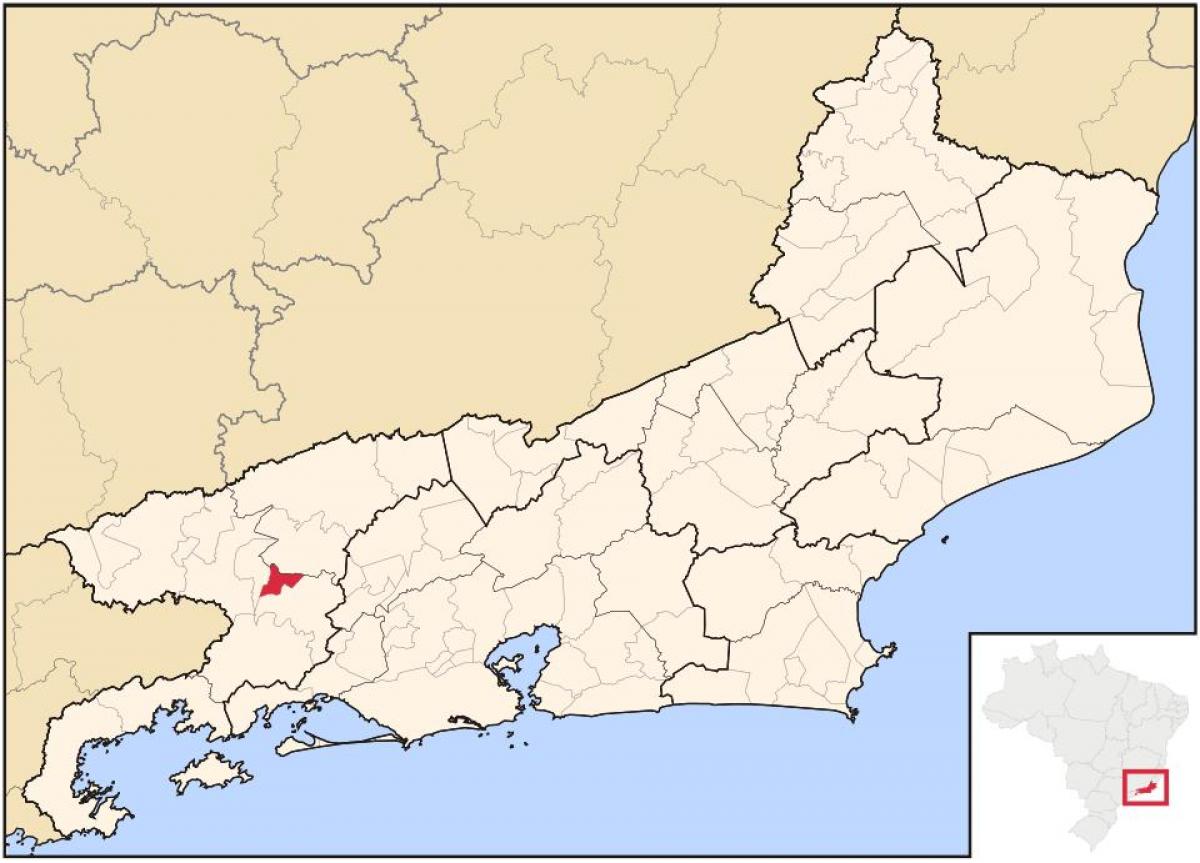 Mapa ng Pinheiral