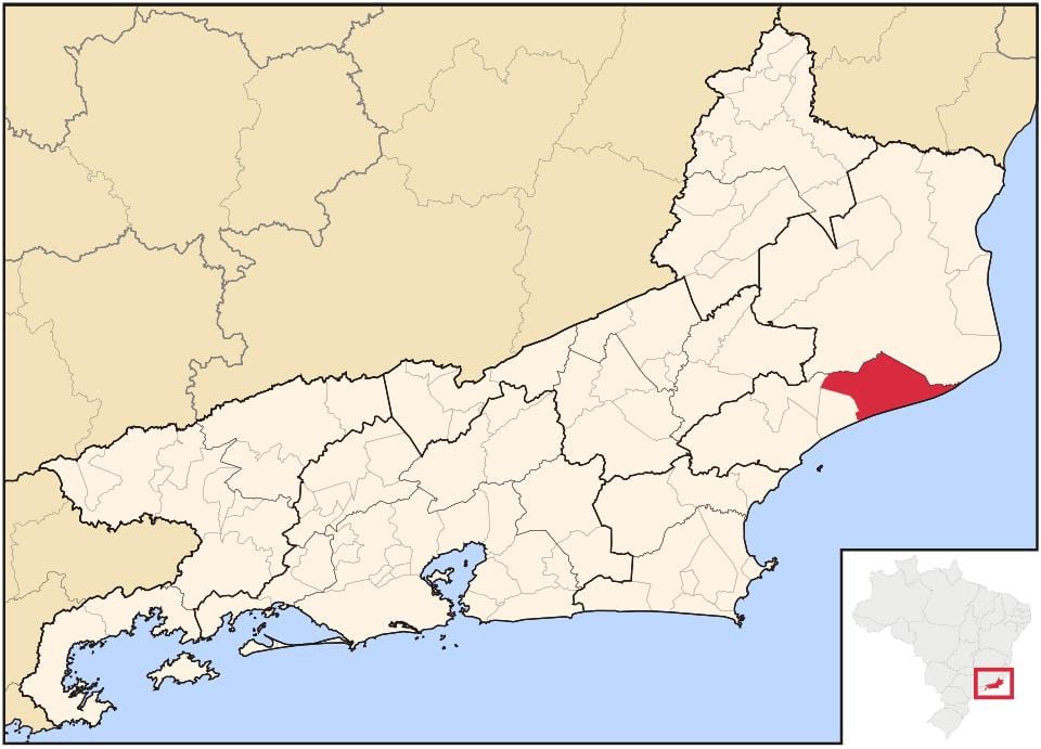 Mapa ng Quissamã