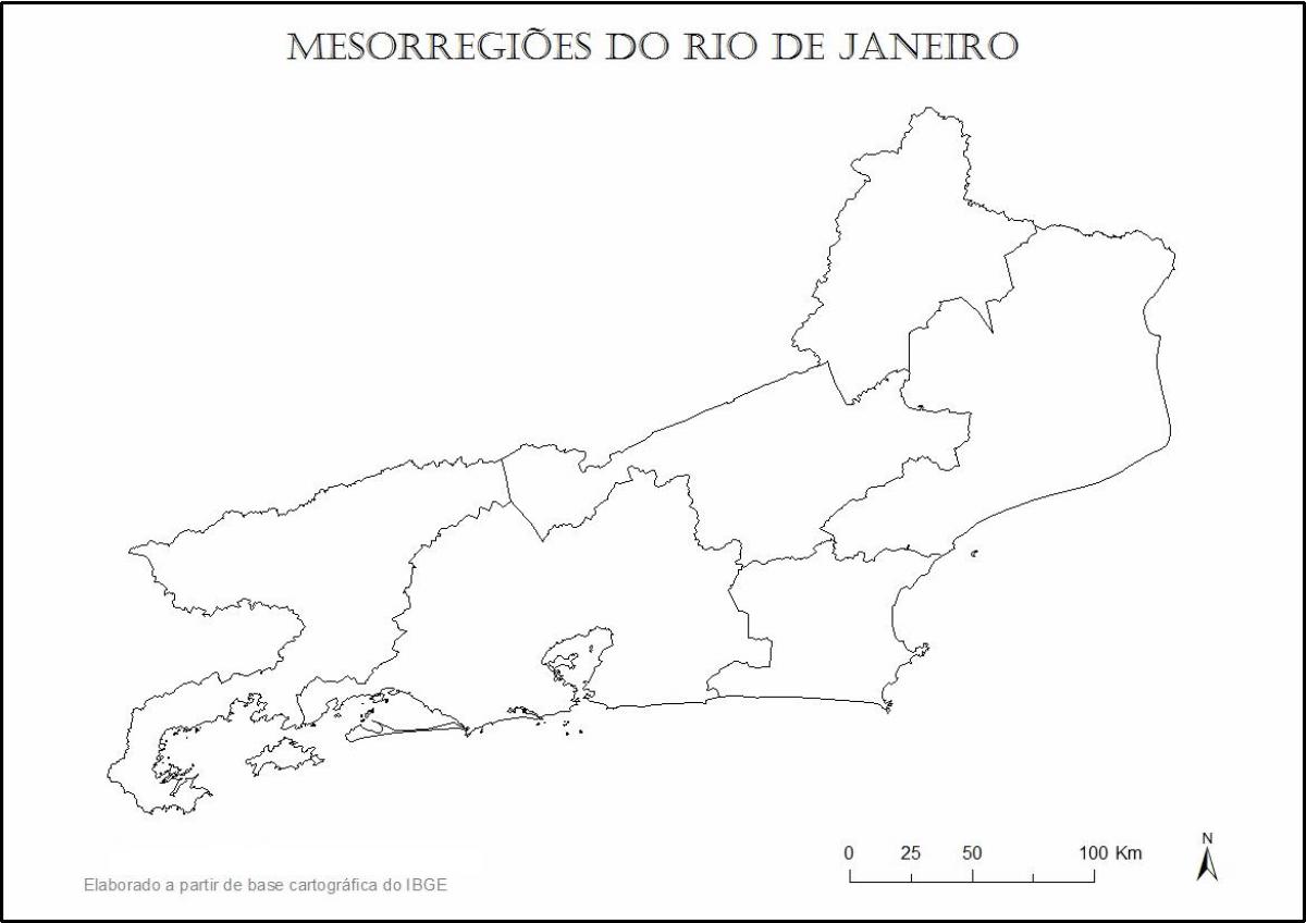 Mapa ng Rio de Janeiro birhen