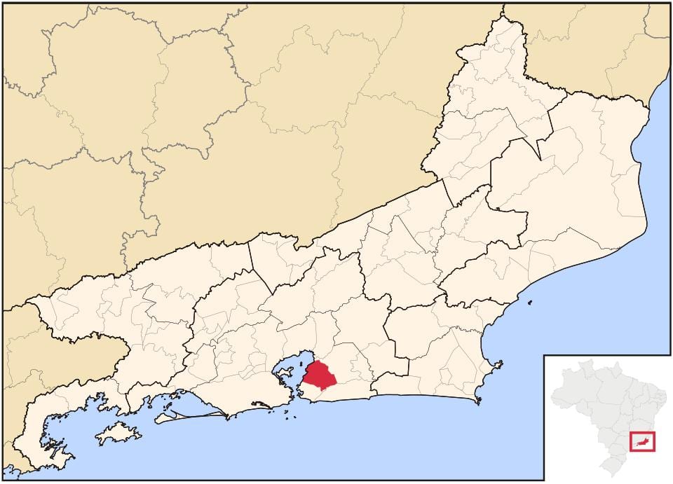 Mapa ng São Gonçalo