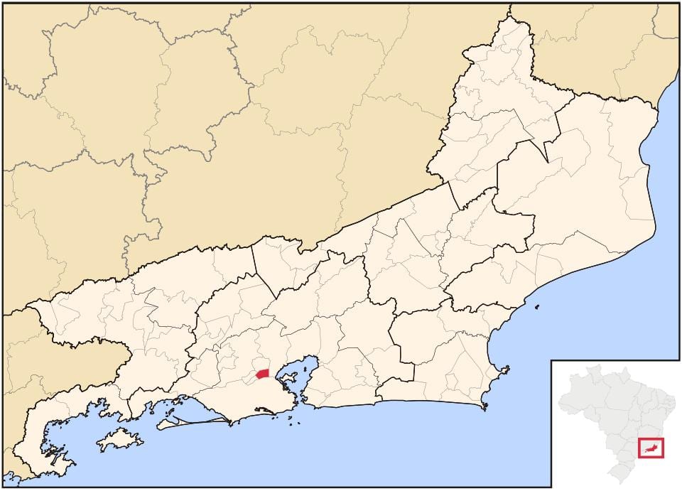 Mapa ng Sao João de Meriti