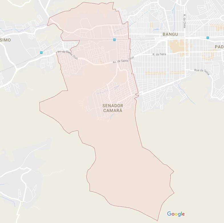 Mapa ng Senador Camará