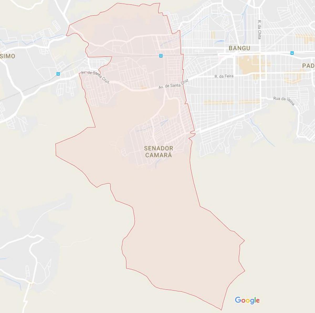 Mapa ng Senador Camará