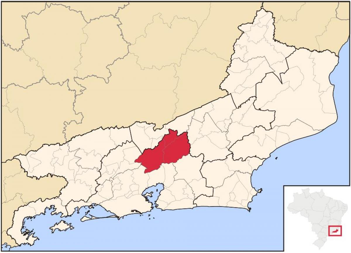 Mapa ng Serrana