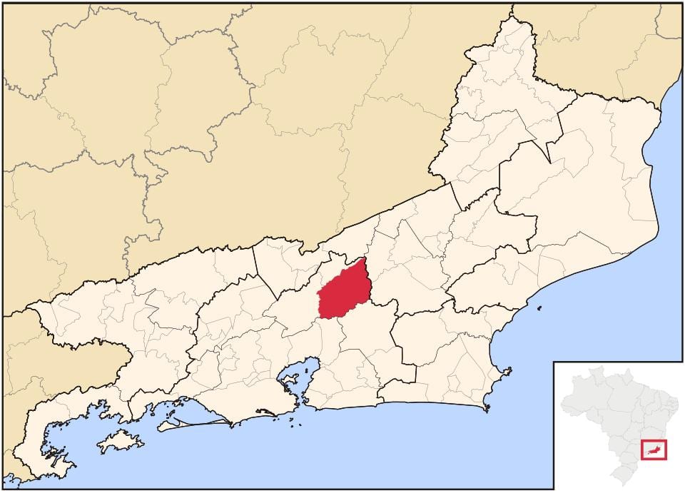 Mapa ng Teresópolis