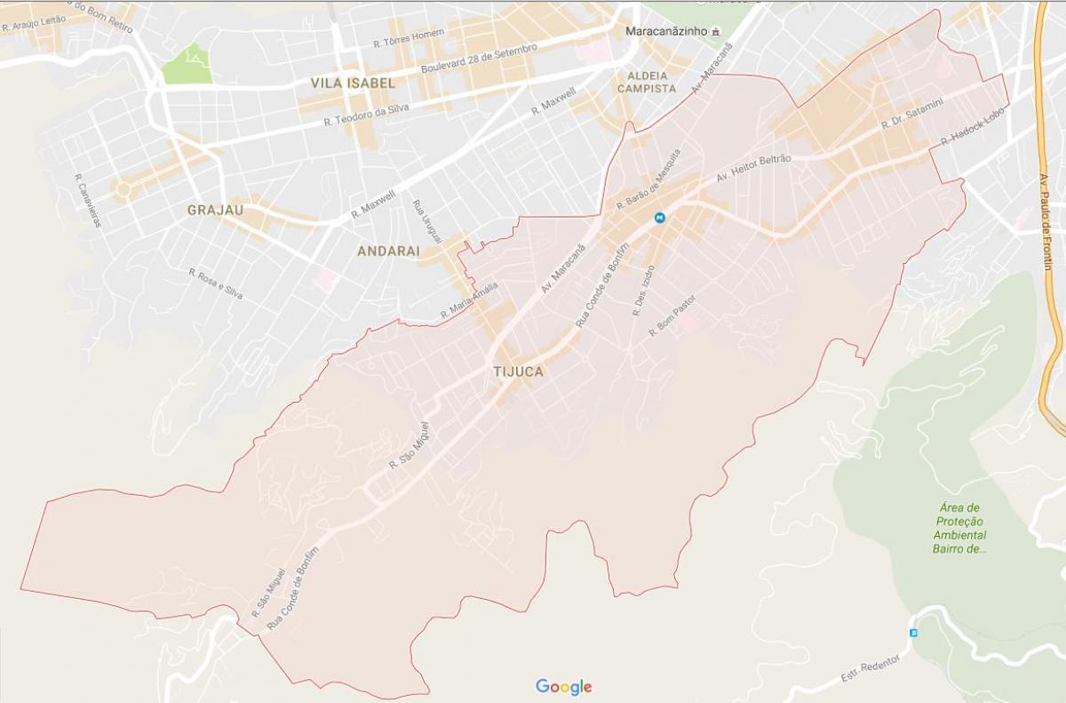 Mapa ng Tijuca
