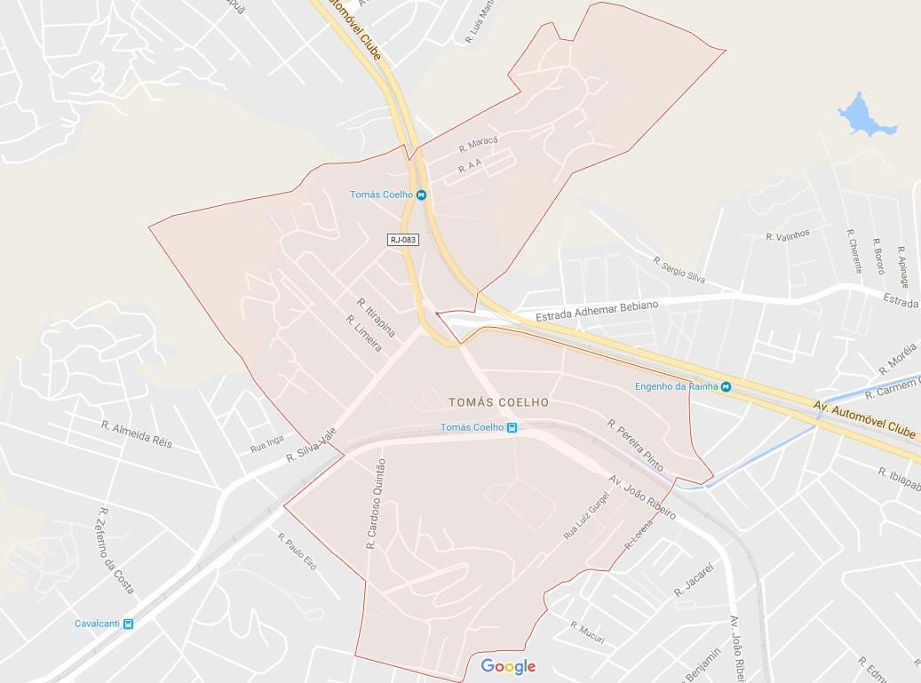 Mapa ng Tomás Coelho