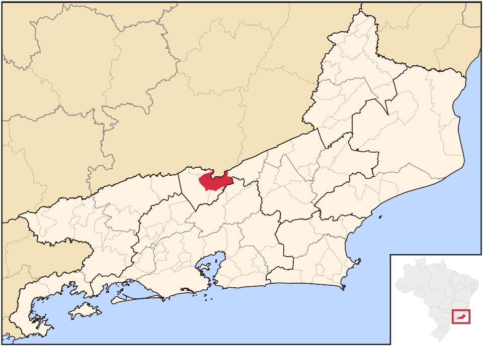 Mapa ng Tres Rios