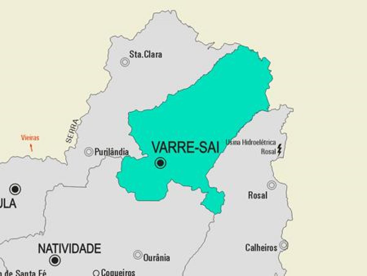 Mapa ng Volta Redonda munisipalidad