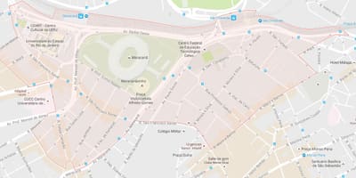 Mapa ng bairro Maracanã