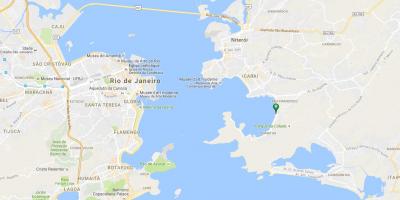 Mapa ng beach Charitas