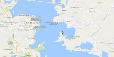 Mapa ng beach Jurujuba