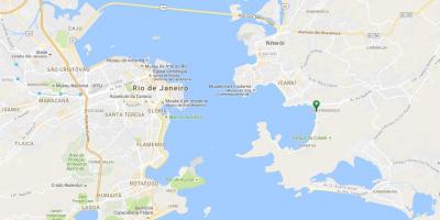 Mapa ng beach São Francisco