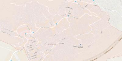 Mapa ng favela Rocinha