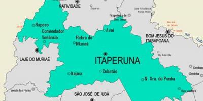 Mapa ng Itaperuna munisipalidad