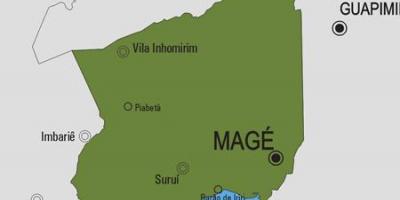 Mapa ng Magé munisipalidad