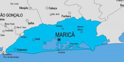 Mapa ng Maricá munisipalidad