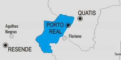 Mapa ng Porto Tunay na munisipalidad