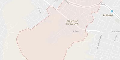 Mapa ng Quintino Bocaiúva