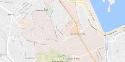 Mapa ng São Cristóvão