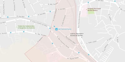 Mapa ng São Francisco Xavier