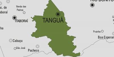 Mapa ng Tanguá munisipalidad