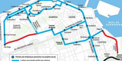 Mapa ng VLT Carioca