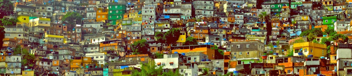 Rio de Janeiro mapa ng Favelas